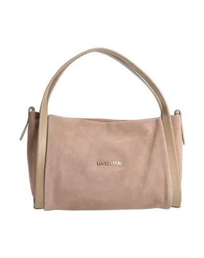 Marc Ellis Woman Handbag Sand Size - Leather In Beige