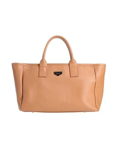 Marc Ellis Woman Handbag Tan Size - Leather In Brown