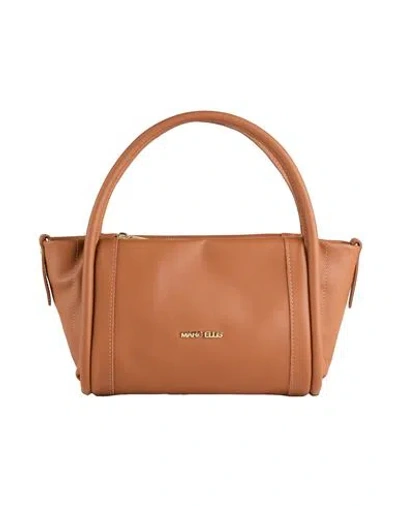 Marc Ellis Woman Handbag Tan Size - Leather In Brown