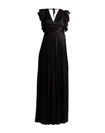Marc Ellis Woman Maxi Dress Black Size 4 Polyester