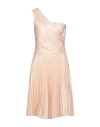 Marc Ellis Woman Midi Dress Blush Size 6 Polyester, Viscose In Pink