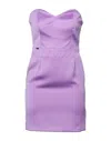 Marc Ellis Short Dresses In Purple