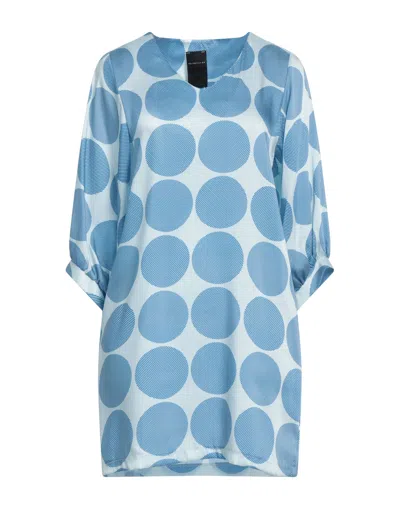 Marc Ellis Short Dresses In Blue