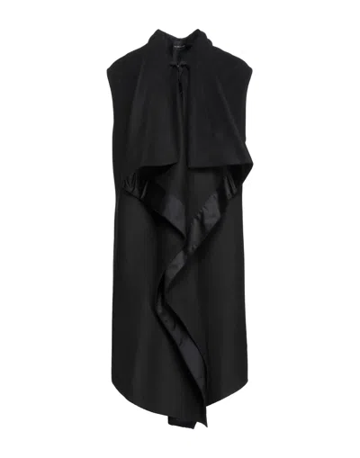 Marc Ellis Overcoats In Black