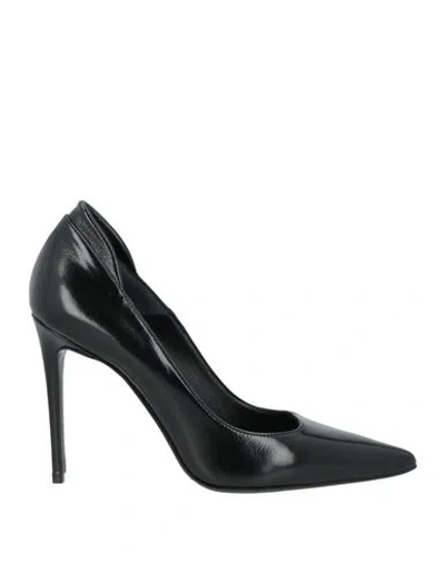 Marc Ellis Woman Pumps Black Size 10.5 Leather