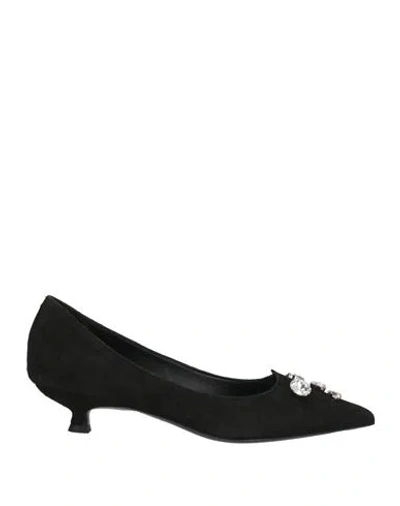 Marc Ellis Woman Pumps Black Size 7 Leather