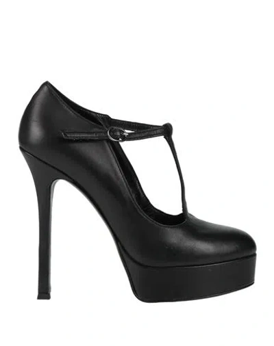 Marc Ellis Woman Pumps Black Size 8 Leather