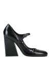 Marc Ellis Woman Pumps Black Size 8 Leather