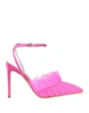 Marc Ellis Woman Pumps Fuchsia Size 10 Textile Fibers