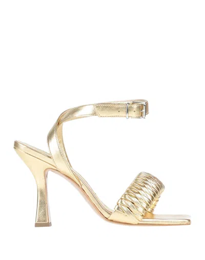 Marc Ellis Sandals In Gold