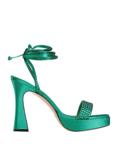 Marc Ellis Sandals In Green