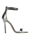 Marc Ellis Woman Sandals Lead Size 6 Leather In Grey