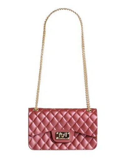 Marc Ellis Woman Shoulder Bag Brick Size - Rubber In Red