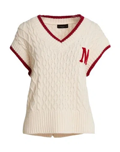 Marc Ellis Woman Sweater Cream Size 8 Acrylic, Viscose, Wool, Alpaca Wool In White