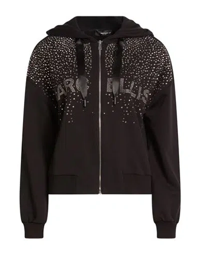 Marc Ellis Woman Sweatshirt Black Size L Cotton