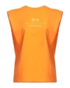 Marc Ellis Woman T-shirt Orange Size M Cotton