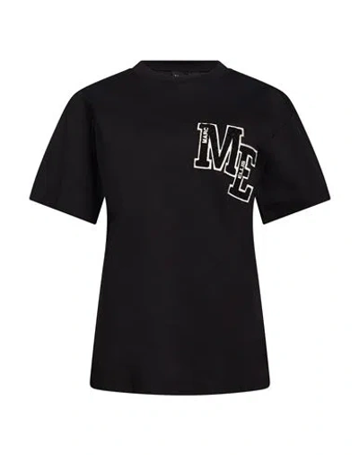Marc Ellis Woman T-shirt Black Size 8 Cotton