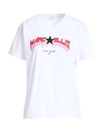 Marc Ellis Woman T-shirt White Size Xl Cotton