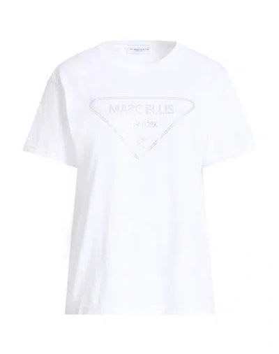 Marc Ellis Woman T-shirt White Size Xl Cotton
