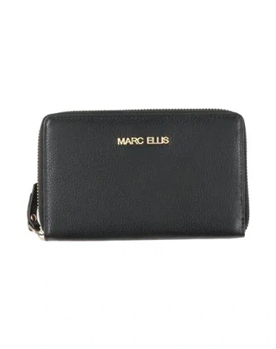Marc Ellis Woman Wallet Black Size - Leather