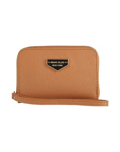 Marc Ellis Woman Wallet Camel Size - Leather In Beige