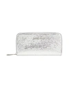Marc Ellis Woman Wallet Silver Size - Leather
