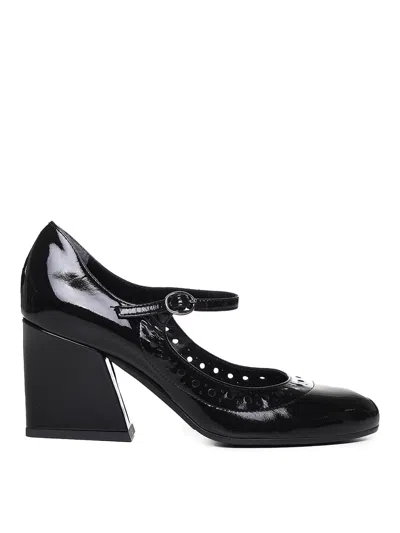 Marc Ellis Perforated Pumps In Black