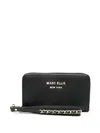 Marc Ellis Zip Wallet In Black