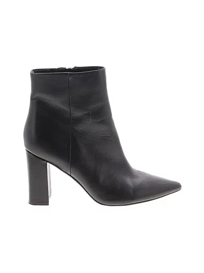 Pre-owned Marc Fisher Ankle Boots In Black