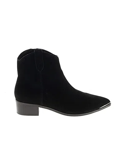 Pre-owned Marc Fisher Ankle Boots In Black