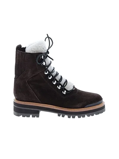 Pre-owned Marc Fisher Ankle Boots In Brown