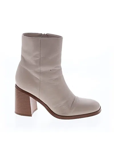 Pre-owned Marc Fisher Ankle Boots In Brown