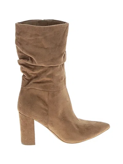 Pre-owned Marc Fisher Ankle Boots In Brown