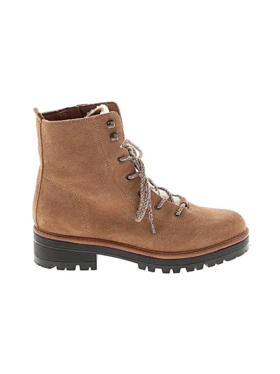 Pre-owned Marc Fisher Ankle Boots In Brown