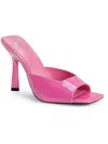 Marc Fisher Baber Womens Faux Leather Stiletto Slide In Pink