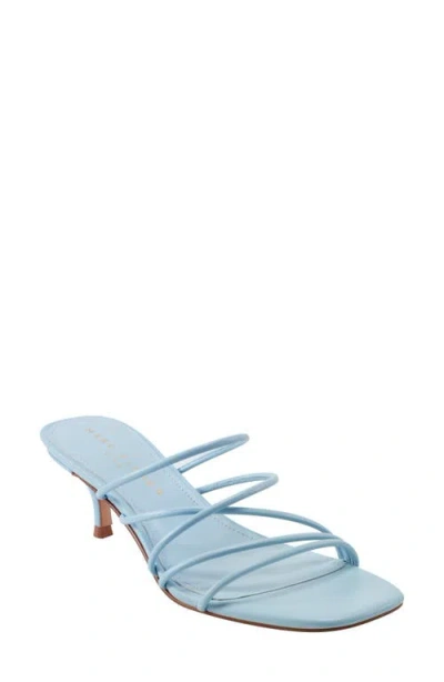 Marc Fisher Banna Strappy Sandal In Light Blue