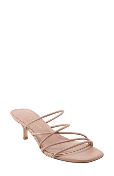 Marc Fisher Banna Strappy Sandal In Light Natural