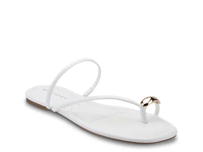 Marc Fisher Bedy Sandal In White