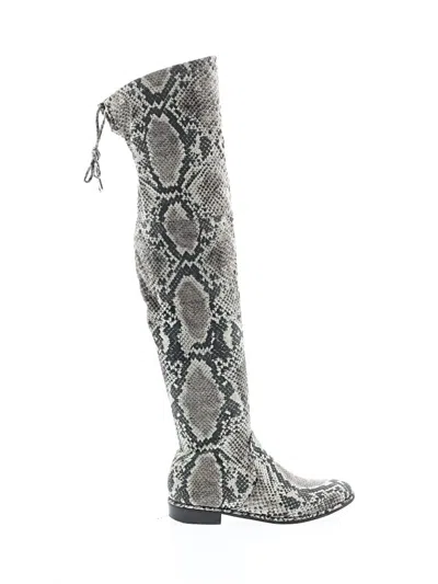 Pre-owned Marc Fisher Boots In Gray
