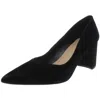Marc Fisher Caitlin Womens Suede Pointed Toe Pumps In Black