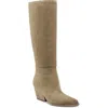 Marc Fisher Challi Pointed Toe Knee High Boot In Brown