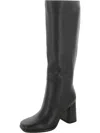 MARC FISHER DACEA WOMENS LEATHER SQUARE TOE KNEE-HIGH BOOTS