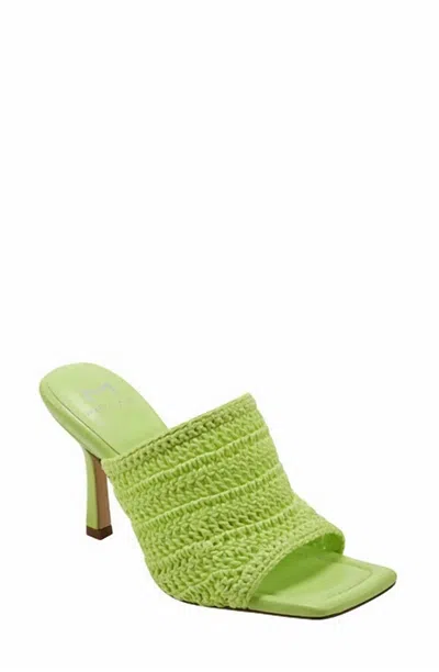Marc Fisher Dako Sandals In Lime In Green