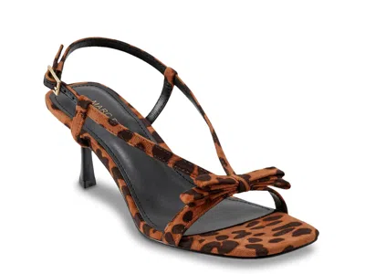 Marc Fisher Danzy Sandal In Animal Print