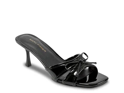 Marc Fisher Delphy Sandal In Black