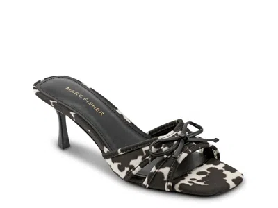 Marc Fisher Delphy Sandal In Black