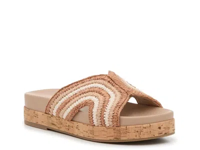 Marc Fisher Eriney Platform Sandal In Multi