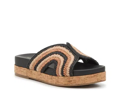 Marc Fisher Eriney Platform Sandal In Multi