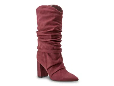 Marc Fisher Fadwa Boot In Burgundy