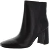 Marc Fisher Fellie Womens Leather Flat Toe Ankle Boots In Multi